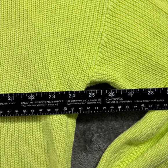 Loft Sweater LOT Pullover Henley Off Shoulder Navy Blue Yellow Size XL C130 - Picture 10 of 14